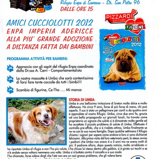 Sanremo: domani al via 'Operazione Porte Aperte' al rifugio Enpa di via San Pietro Sanremo: domani al via 'Operazione Porte Aperte' al rifugio Enpa di via San Pietro