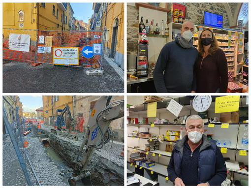 Imperia, al via il restyling di Borgo Fondura. I commercianti chiedono che si faccia presto a concludere i lavori (foto) Imperia, al via il restyling di Borgo Fondura. I commercianti chiedono che si faccia presto a concludere i lavori (foto)
