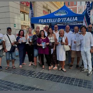 Fdi Sanremo continua l’attività politica: "Il lavoro svolto dal centro destra nella nostra regione è una buona ragione per andare avanti" Fdi Sanremo continua l’attività politica: "Il lavoro svolto dal centro destra nella nostra regione è una buona ragione per andare avanti"
