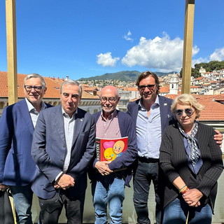 Elezioni: il Senatore Gasparri di Forza Italia incontra a Sanremo Gianni Rolando (foto) Elezioni: il Senatore Gasparri di Forza Italia incontra a Sanremo Gianni Rolando (foto)