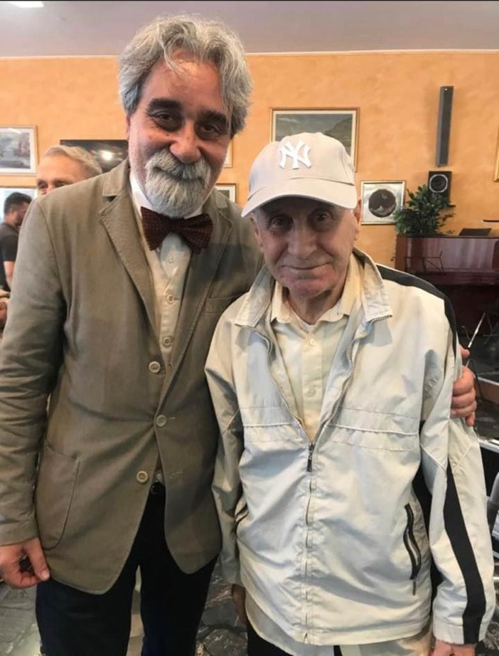 Il Maestro Ghilardi insieme al direttore d'orchestra Beppe Vessicchio Il Maestro Ghilardi insieme al direttore d'orchestra Beppe Vessicchio