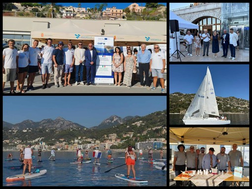 Tour in sup, veleggiata e navetta marittima da Ventimiglia a Mentone chiudono le Giornate transfrontaliere del mare (Foto e video) Tour in sup, veleggiata e navetta marittima da Ventimiglia a Mentone chiudono le Giornate transfrontaliere del mare (Foto e video)