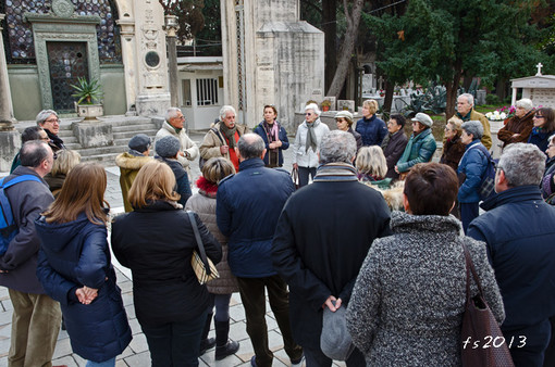 Sanremo: 'Giornata della Memoria', le immagini della visita di oggi al cimitero della foce