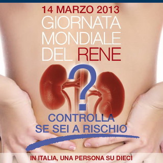 'Giornata Mondiale del Rene', le iniziative dell’ASL 1 per la prevenzione delle malattie renali