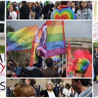 Sanremo: le più belle immagini del 'Gay Pride' di ieri a firma di Tonino Bonomo