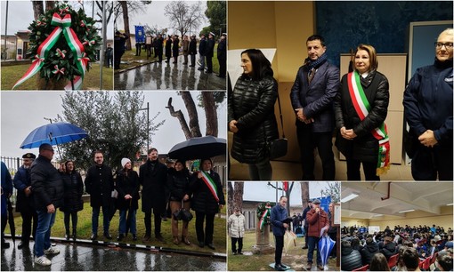 La pioggia non ferma la cerimonia, Vallecrosia commemora il Giorno della Memoria (Foto e video) La pioggia non ferma la cerimonia, Vallecrosia commemora il Giorno della Memoria (Foto e video)