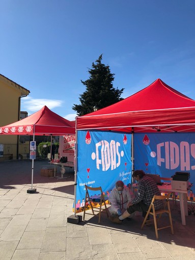Cipressa: domenica mattina in piazza raccolta trimestrale del gruppo donatori FIDAS
