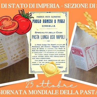 Sanremo, Giornata mondiale della pasta: venerdì apertura straordinaria dell'Archivio di Stato Sanremo, Giornata mondiale della pasta: venerdì apertura straordinaria dell'Archivio di Stato