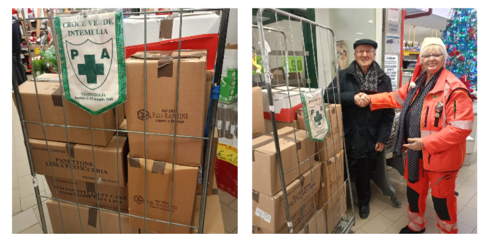 Ventimiglia solidale, raccolti prodotti alimentari e di prima necessità per le famiglie bisognose (Foto) Ventimiglia solidale, raccolti prodotti alimentari e di prima necessità per le famiglie bisognose (Foto)