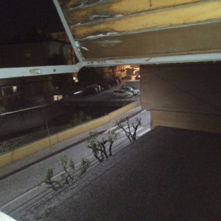 Maltempo sulla provincia di Imperia: temporale e grandine svegliano la riviera dei fiori Maltempo sulla provincia di Imperia: temporale e grandine svegliano la riviera dei fiori