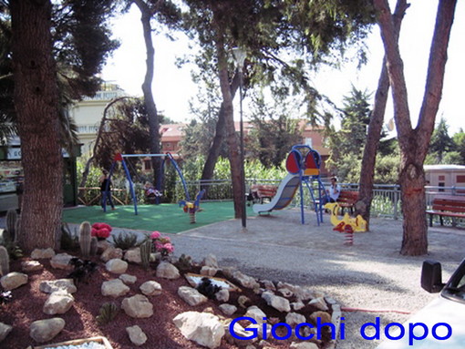 Ventimiglia: giochi per bimbi e giardini, Barnabà risponde a Merlenghi