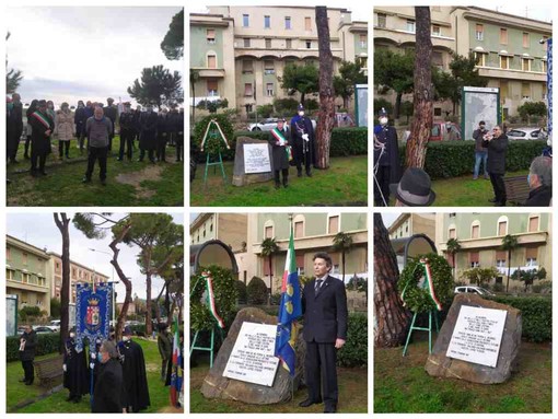 Imperia ricorda i martiri delle foibe, il ricordo dell'esule: "Ci accusavano di essere fascisti perché scappavamo da un 'paradiso' rosso" (foto e video)