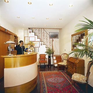 La hall dell'Hotel Cortese La hall dell'Hotel Cortese