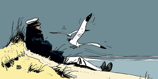 Senigallia omaggia Hugo Pratt: il Molo di Levante ospita un’installazione dedicata a Corto Maltese