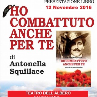 San Lorenzo al Mare: questa sera, presentazione libro di Antonella Squillace ‘Ho combattuto anche per te’