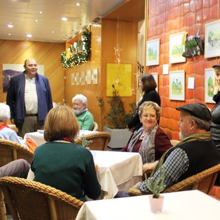 Ospedaletti: grande successo ieri per Dino Gambetta e Libereso Guglielmi all'Hotel Firenze Ospedaletti: grande successo ieri per Dino Gambetta e Libereso Guglielmi all'Hotel Firenze
