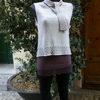 Alla merceria "My Emy" in esclusiva nazionale il modello "Here Comes The Sun" della knitter genovese Annalisa Dione e tante altre novità