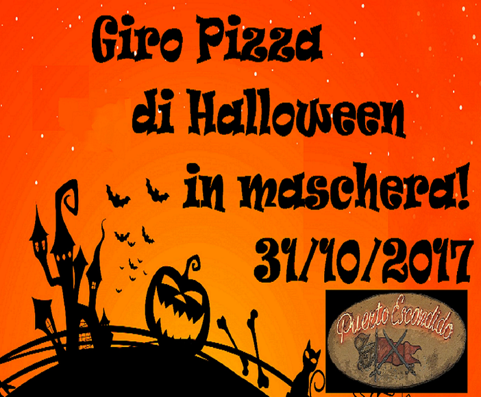Al Puerto Escondido di Sanremo per Halloween serata con ‘Giro pizza in maschera’