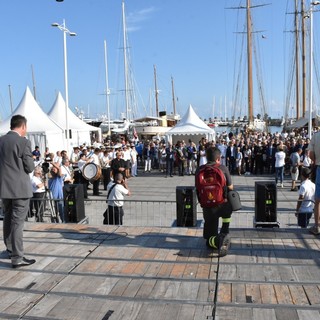 Un momento dell'inaugurazione del 2019