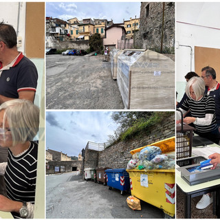 Le isole ecologiche arrivano a Taggia: tra 15 giorni via al servizio, consegnati 300 kit su 1700