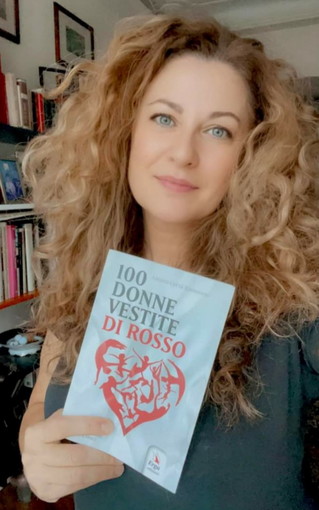 Sanremo: a Palazzo Roverizio, presentazione libro '100donnevestitedirosso' di Alessia Cotta Ramusino