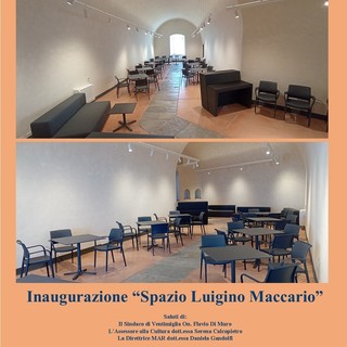 Ventimiglia celebra Luigino Maccario: inaugurazione del nuovo spazio polivalente al Forte dell’Annunziata Ventimiglia celebra Luigino Maccario: inaugurazione del nuovo spazio polivalente al Forte dell’Annunziata