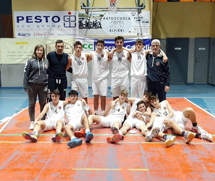 Pallacanestro: vittoria per i ragazzi BKI nella partita contro il Basket Pegli