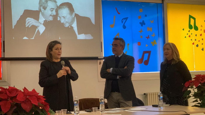 Ventimiglia: la testimone di giustizia Piera Aiello incontra gli alunni del plesso Marco Polo