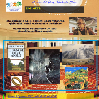 Domani, terzo incontro virtuale all'Istituto Ruffini-Aicardi: 'Tolkien e la sua opera'