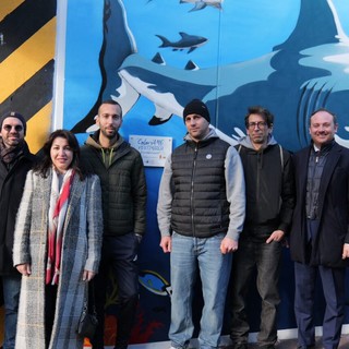 Fauna dell’Oasi del Nervia, Ventimiglia inaugura il murales sulla ciclabile Pelagos (Foto) Fauna dell’Oasi del Nervia, Ventimiglia inaugura il murales sulla ciclabile Pelagos (Foto)