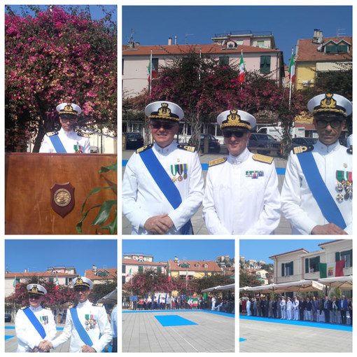 Cambio al comando della Capitaneria di Porto di Imperia, arriva il Capitano Giuseppe Semeraro (foto e video)