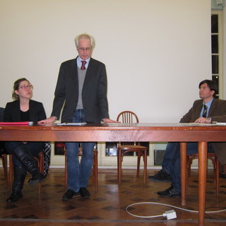 Le immagini dell'incontro questa mattina