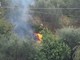 Sanremo: incendio di sterpaglie nei pressi della residenza per anziani &quot;B. Franchiolo&quot;
