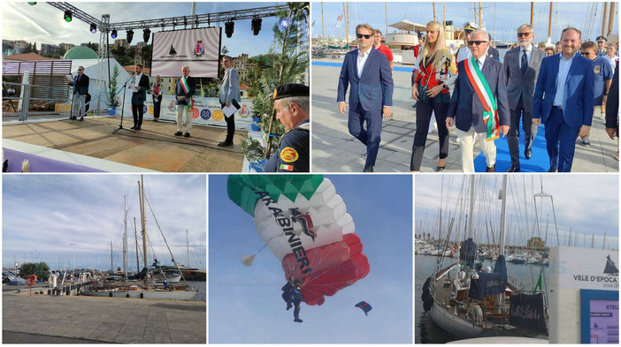 Imperia, al via le Vele d'Epoca. Il sindaco Scajola: "Splendida vetrina del nostro territorio" (foto e video) Imperia, al via le Vele d'Epoca. Il sindaco Scajola: "Splendida vetrina del nostro territorio" (foto e video)