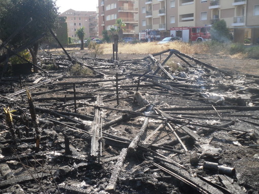 Ventimiglia: rogo distrugge serra abbandonata, un gioco finito male