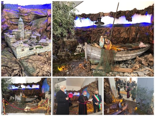 Imperia: domani e domenica (14-30-19.30) apertura straordinaria del Presepe nell'atrio del Comune