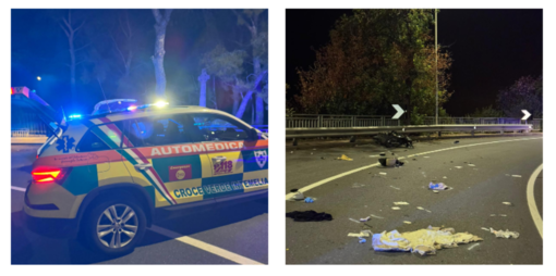 Ventimiglia, scontro tra auto e moto a Mortola Inferiore: si alza in volo l'elisoccorso (Foto) Ventimiglia, scontro tra auto e moto a Mortola Inferiore: si alza in volo l'elisoccorso (Foto)