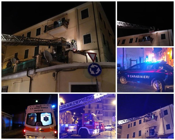 Imperia: principio di incendio di una canna fumaria alla Fondura. Sul posto Vigili del Fuoco e Carabinieri (foto e video) Imperia: principio di incendio di una canna fumaria alla Fondura. Sul posto Vigili del Fuoco e Carabinieri (foto e video)