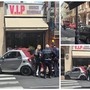 Bordighera, incidente in via Vittorio Emanuele II: scattano i soccorsi (Foto) Bordighera, incidente in via Vittorio Emanuele II: scattano i soccorsi (Foto)