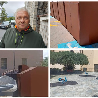 Imperia, Iseco al Parasio nel parco giochi. Gagliano: "I bambini possono continuare a giocare senza pericolo" (foto)