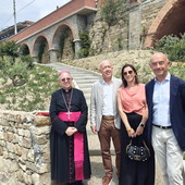 Sanremo: inaugurato un nuovo parco vista mare all'altezza della spiaggia dei Tre Ponti (Foto)