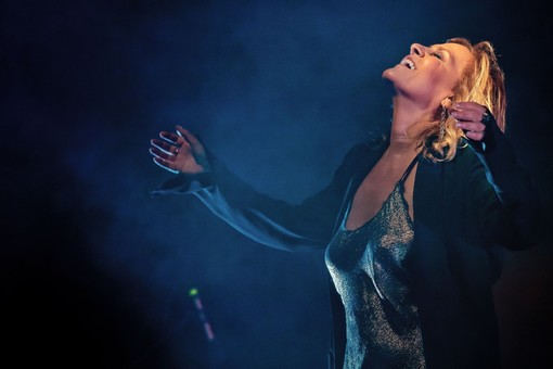 Concerto di Irene Grandi a Pian di Nave di Sanremo