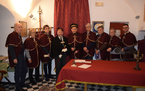 Sanremo: riunita la XII Assise degli Accademici della Pigna, Gerson Maceri ammesso tra i ranghi dell’esclusivo sodalizio (foto)