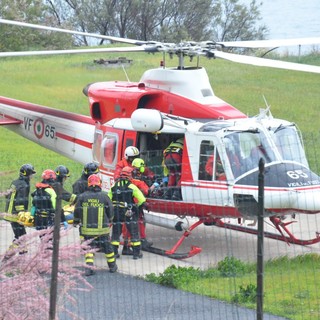 Riva Ligure: 24enne in moto si scontra con un'auto sulla statale Aurelia, portato in elicottero al Santa Corona Riva Ligure: 24enne in moto si scontra con un'auto sulla statale Aurelia, portato in elicottero al Santa Corona