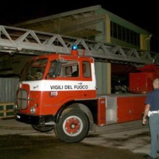 Sanremo: a fuoco l&amp;#039;ingresso di una lavanderia nella Pig