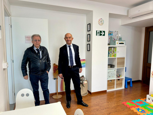 Incontro tra Alessandro Mager e Giacomo “Mino” Casagrande a Taggia, presso l’associazione “La Casa Grande di Giz”.