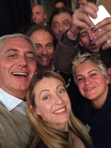 Folta rappresentanza di FdI - AN provinciale a Genova per l'incontro sul NO al referendum costituzionale