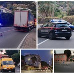 Tragedia a Bordighera, ciclista tedesco muore a Madonna della Ruota: strada riaperta (Foto) Tragedia a Bordighera, ciclista tedesco muore a Madonna della Ruota: strada riaperta (Foto)