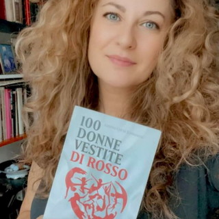 Sanremo: a Palazzo Roverizio, presentazione libro '100donnevestitedirosso' di Alessia Cotta Ramusino