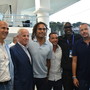 Sanremese, Karembeu guarda lontano: "Vogliamo arrivare in cima". E il nuovo corso parte dal derby vinto
